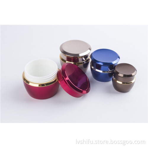 Easy Cleaning Anodized Aluminum Cream Bottle